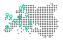 partner-map-300×300 1 Map of Europe with dropped location pins